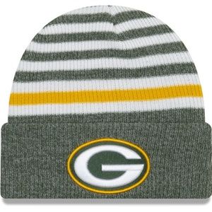 Green Bay Packers New Era NFL Striped Knit Beanie